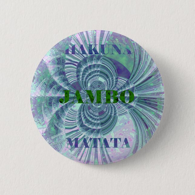 Aurora Matata Art Print 2 Inch Round Button (Front)