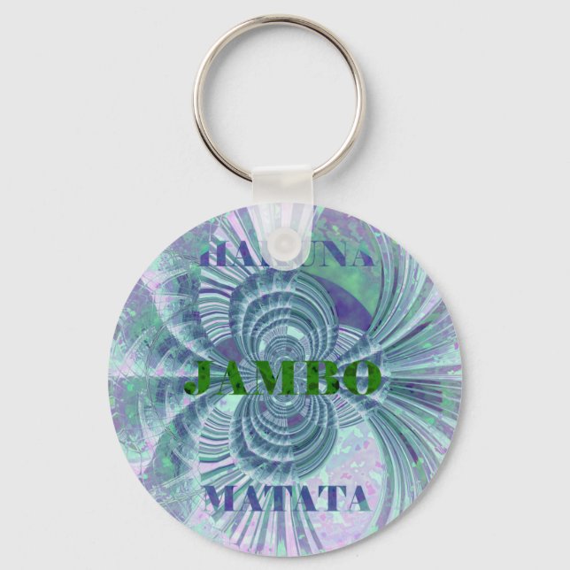 Aurora Matata Art Print Keychain (Front)
