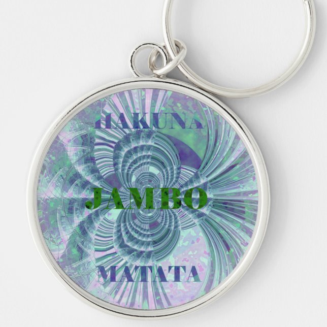 Aurora Matata Art Print Keychain (Front)