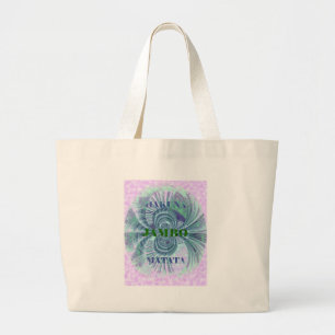 Aurora Matata Art Print Large Tote Bag