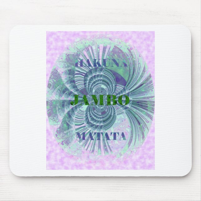 Aurora Matata Art Print Mouse Pad (Front)