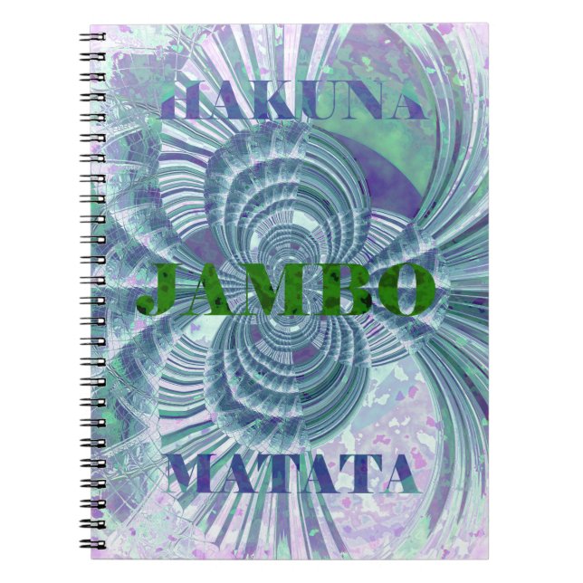 Aurora Matata Art Print Notebook (Front)