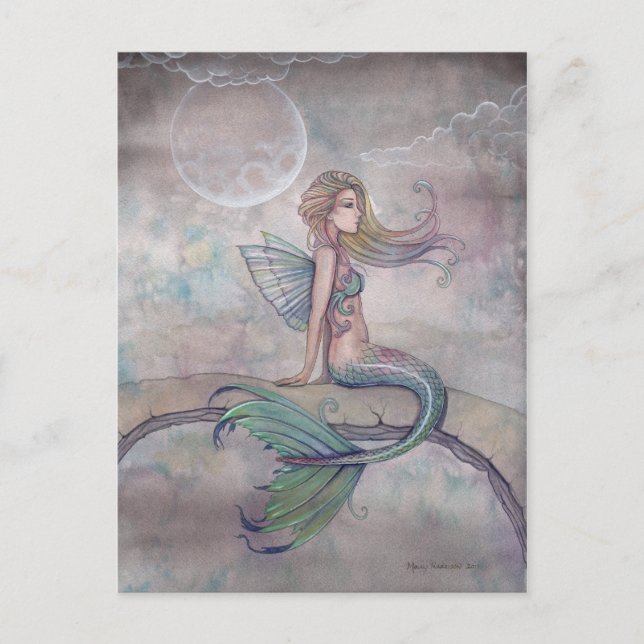 Aurora Mermaid Postcard (Front)