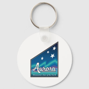 AURORA MINNESOTA KEYCHAIN