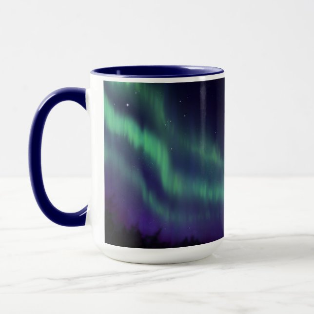 Aurora Night Mug (Left)
