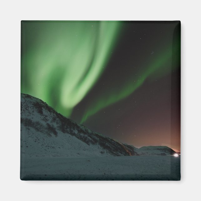 Aurora Northern Lights Norway Magnet (Front)