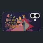 Aurora & Phillip Once Upon a Dream Waltz iPhone 16 Case<br><div class="desc">Step into a fairytale with this enchanting “Once Upon a Dream” design starring Princess Aurora and Prince Phillip in their magical ballroom moment. Surrounded by blooming roses, dreamy clouds, and the three good fairies—Flora, Fauna, and Merryweather—this romantic graphic brings timeless Disney elegance to life. Perfect for customizable gifts, apparel, and...</div>