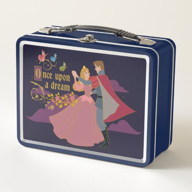 Aurora & Phillip Once Upon a Dream Waltz Metal Lunch Box (Front)