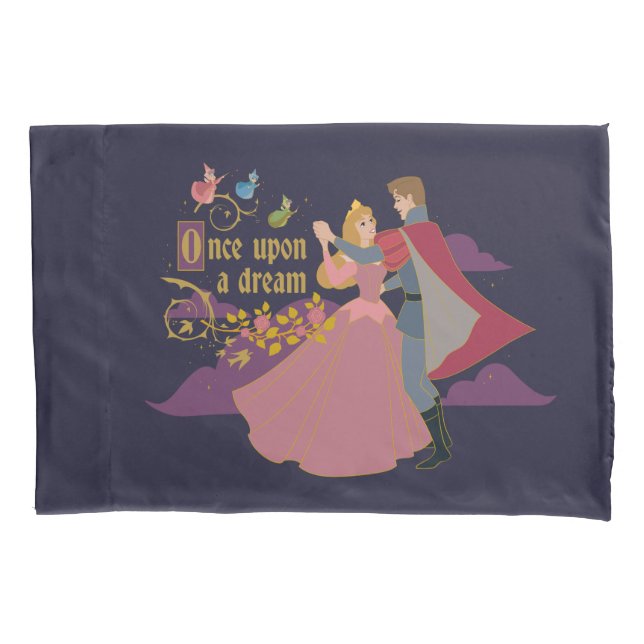 Aurora & Phillip Once Upon a Dream Waltz Pillowcase (Front)