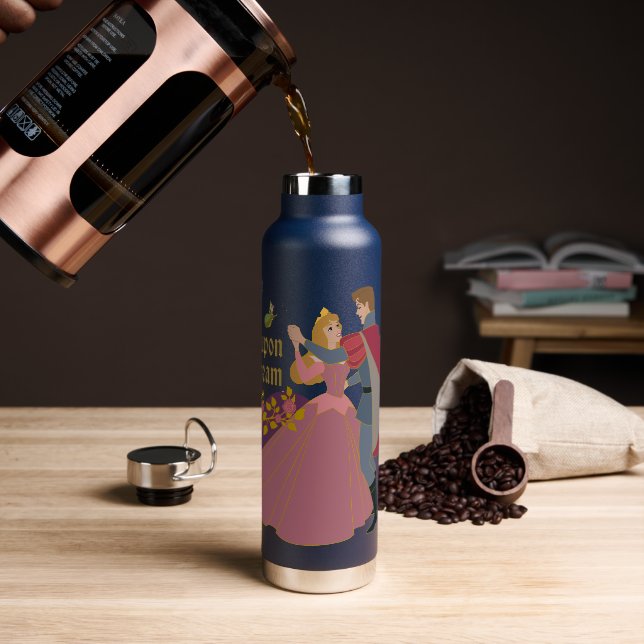 Aurora & Phillip Once Upon a Dream Waltz Water Bottle (Coffee)