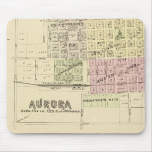 Aurora, Phillips, an Hampton, Nebraska Mouse Pad