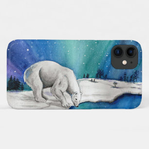 Aurora Polar Bear iPhone 11 Case
