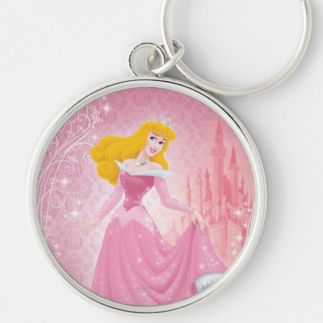 Aurora Princess Keychain (Front)