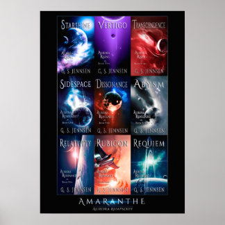 Aurora Rhapsody Cover Collage (20x28) Poster