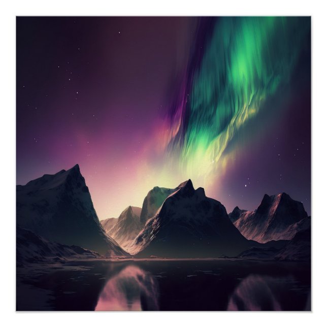 Aurora Sky Lights  Poster (Front)