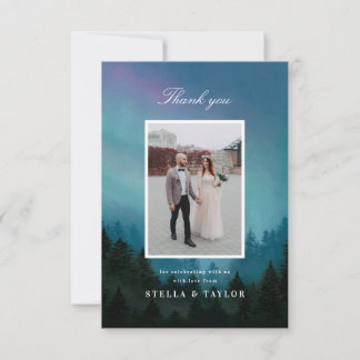 Aurora Thank You Card