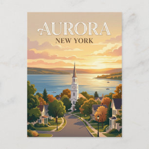 Aurora USA Postcard