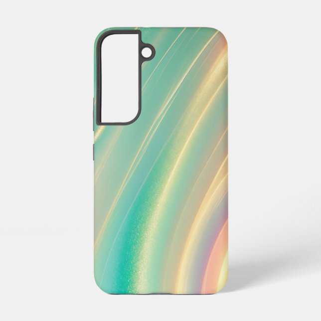 Aurora Wave Abstract Phone Case (Back)