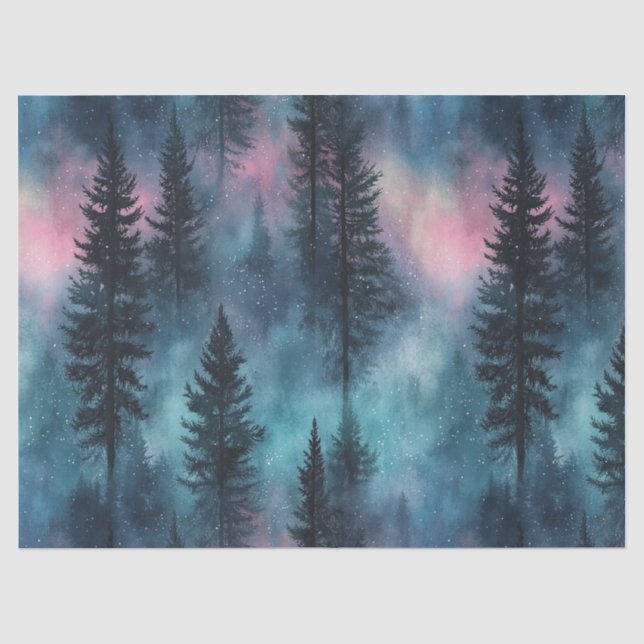 Aurora Wilderness Pattern Tissue Paper (Front)