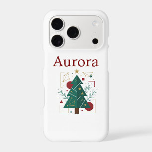 Aurora Winter Vector iPhone 17 Pro Case – Minimal 
