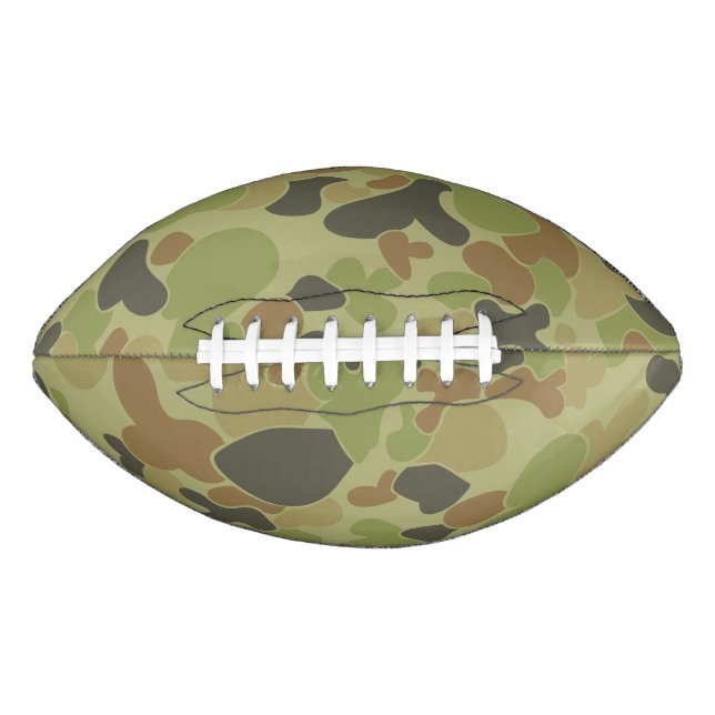 Aus green camouflage football (Front)