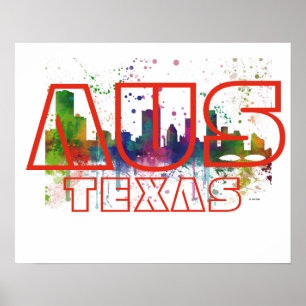 AUS TEXAS - Poster
