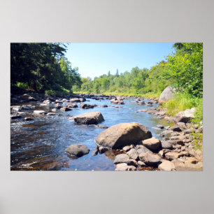 AuSable River in the Adirondacks. print 08 305