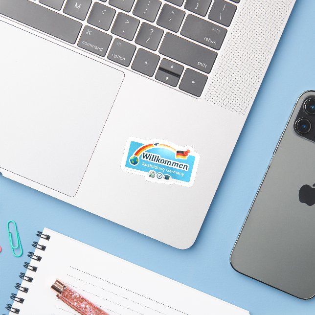Ausbildung Germany laptop  (Laptop w/ iPhone)