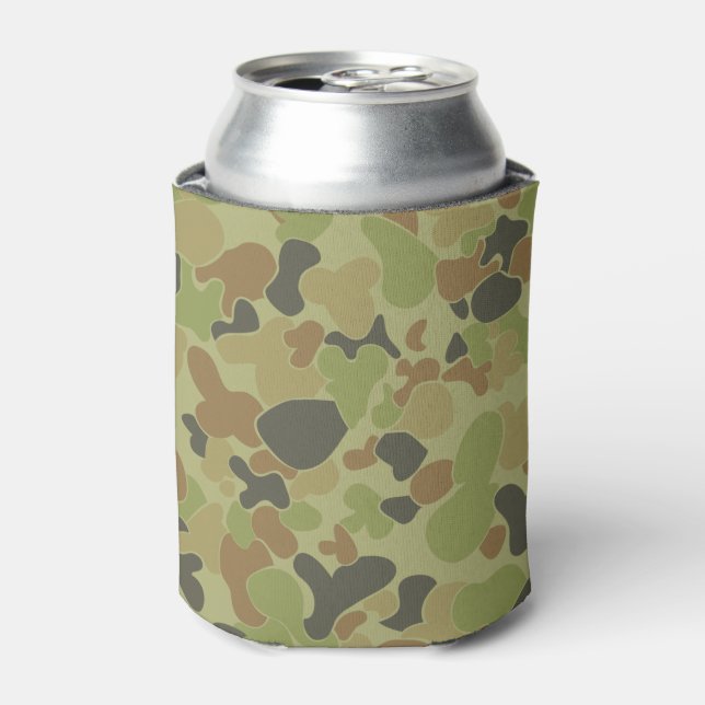 Auscam camouflage can cooler (Can Front)