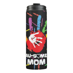 Ausome mom thermal tumbler