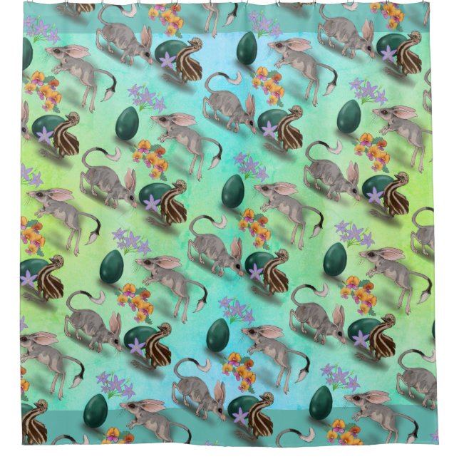 Ausralia Easter Bilby with Emu & Egg  (Front)