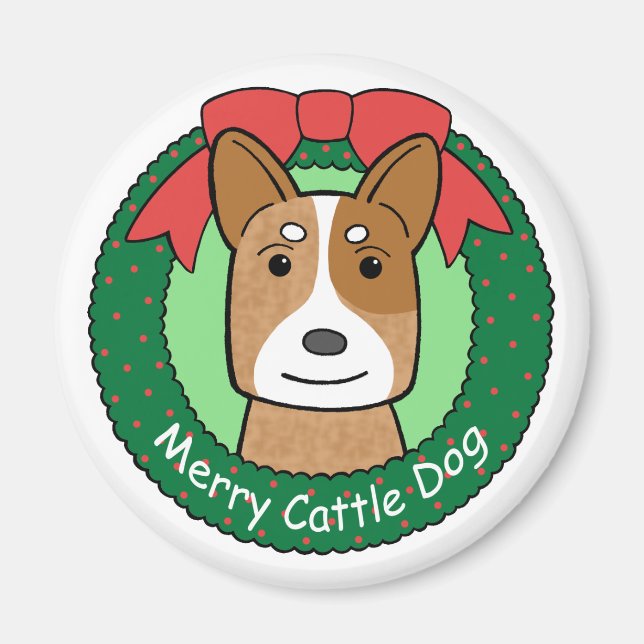 Ausralian Cattle Dog Magnet (Front)