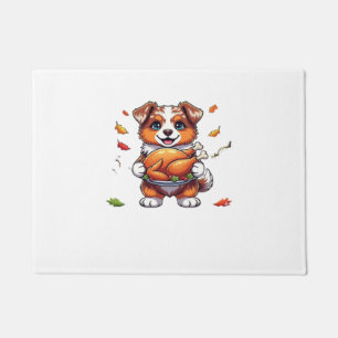 Aussie 178 Thanksgiving Oversized T-Shirt.png Doormat