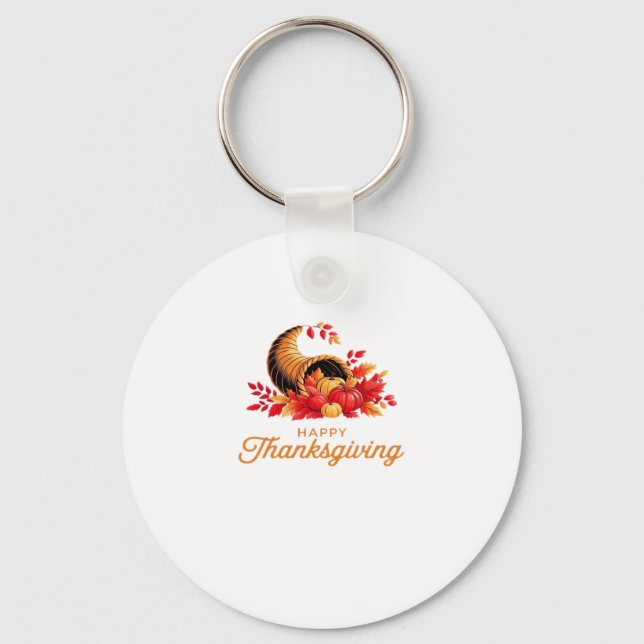 Aussie 178 Thanksgiving Oversized T-Shirt.png Keychain (Front)