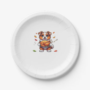 Aussie 178 Thanksgiving Oversized T-Shirt.png Paper Plate