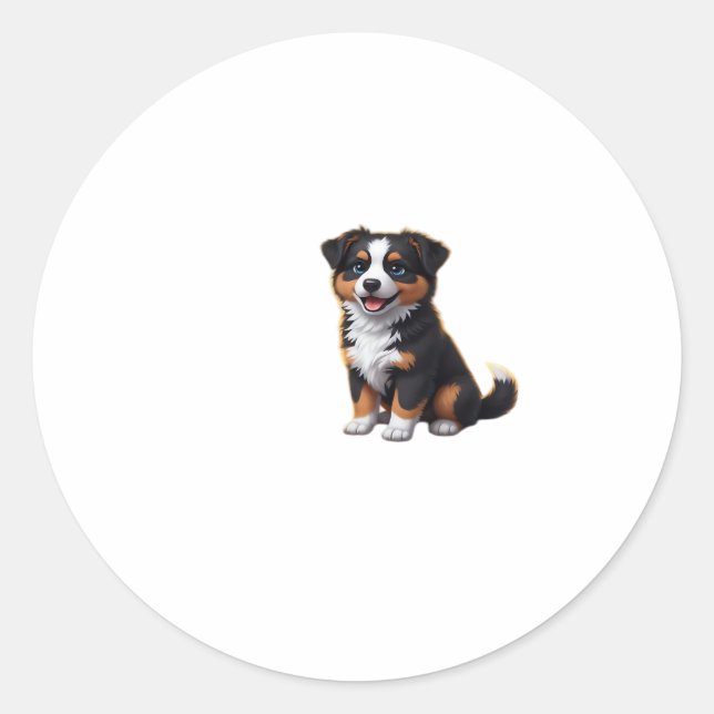 Aussie 181 Thanksgiving Classic T-Shirt.png Classic Round Sticker (Front)