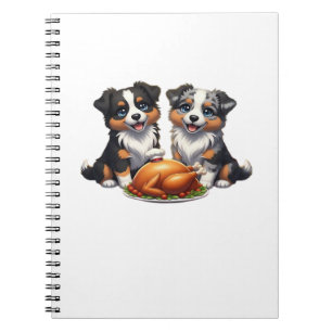 Aussie 184 Thanksgiving Classic T-Shirt.png Notebook