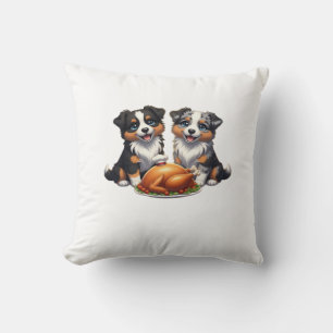 Aussie 184 Thanksgiving Classic T-Shirt.png Throw Pillow