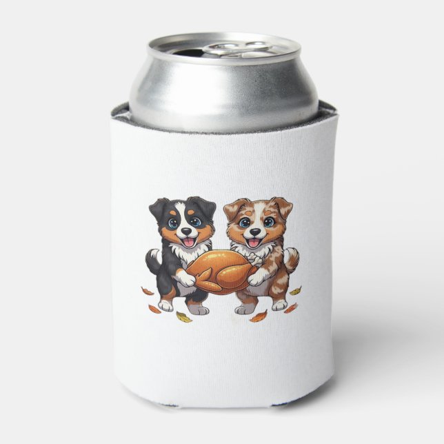 Aussie 186 Thanksgiving Classic T-Shirt.png Can Cooler (Can Front)