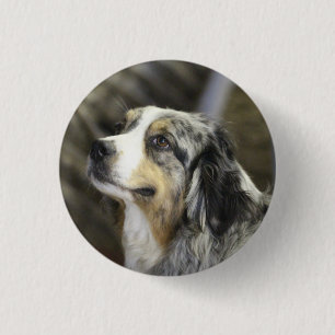 Aussie 1 inch round button