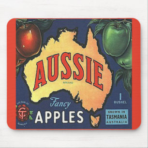Aussie Apples Mouse Pad