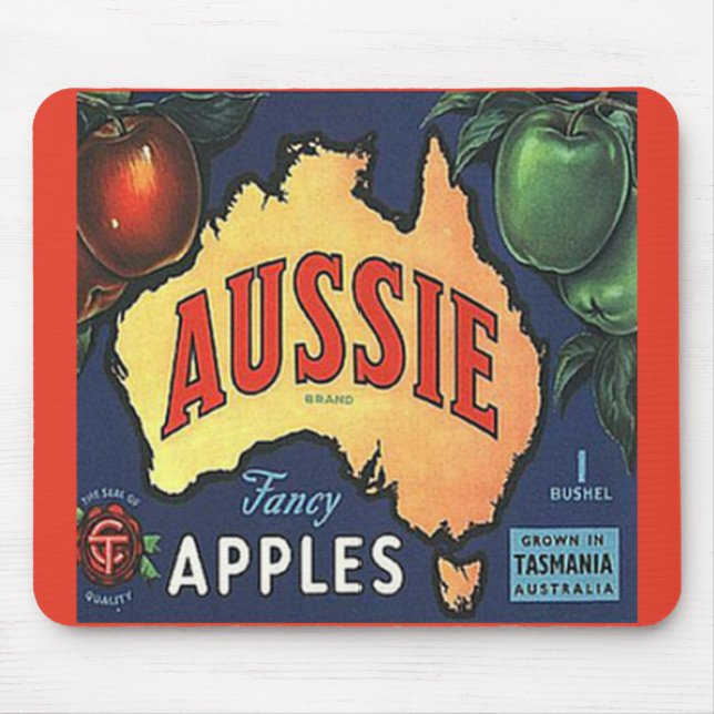 Aussie Apples Mouse Pad (Front)