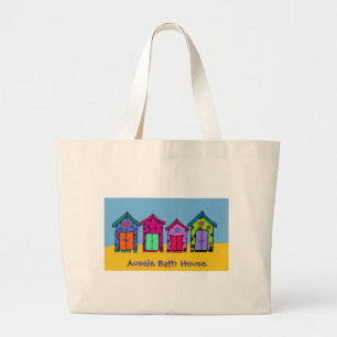 Aussie Bath House Large Tote Bag