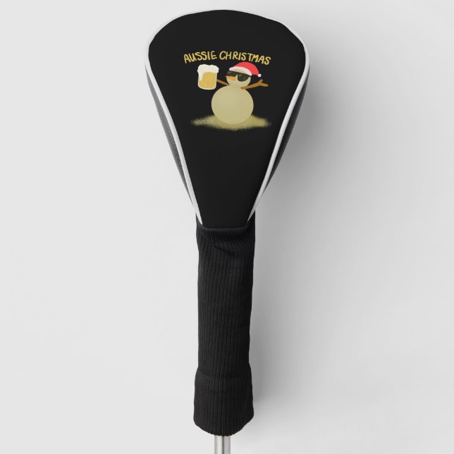 Aussie Christmas Golf Head Cover (Front)