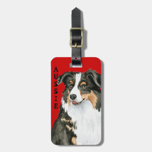 Aussie Colour Block Luggage Tag
