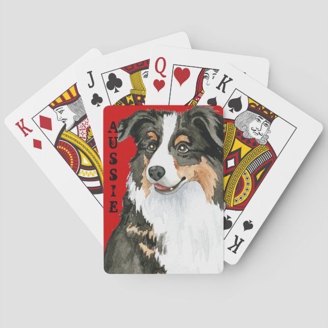 Aussie Colour Block Playing Cards (Back)