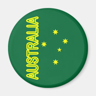 Aussie Cross Magnet