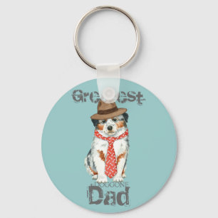 Aussie Dad Keychain