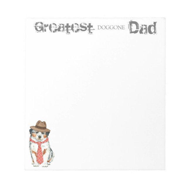 Aussie Dad Notepad (Front)