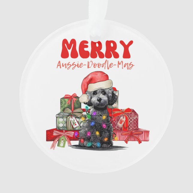 Aussie Doodle Christmas- Joyeux Aussie-Doodle-Mas (devant)